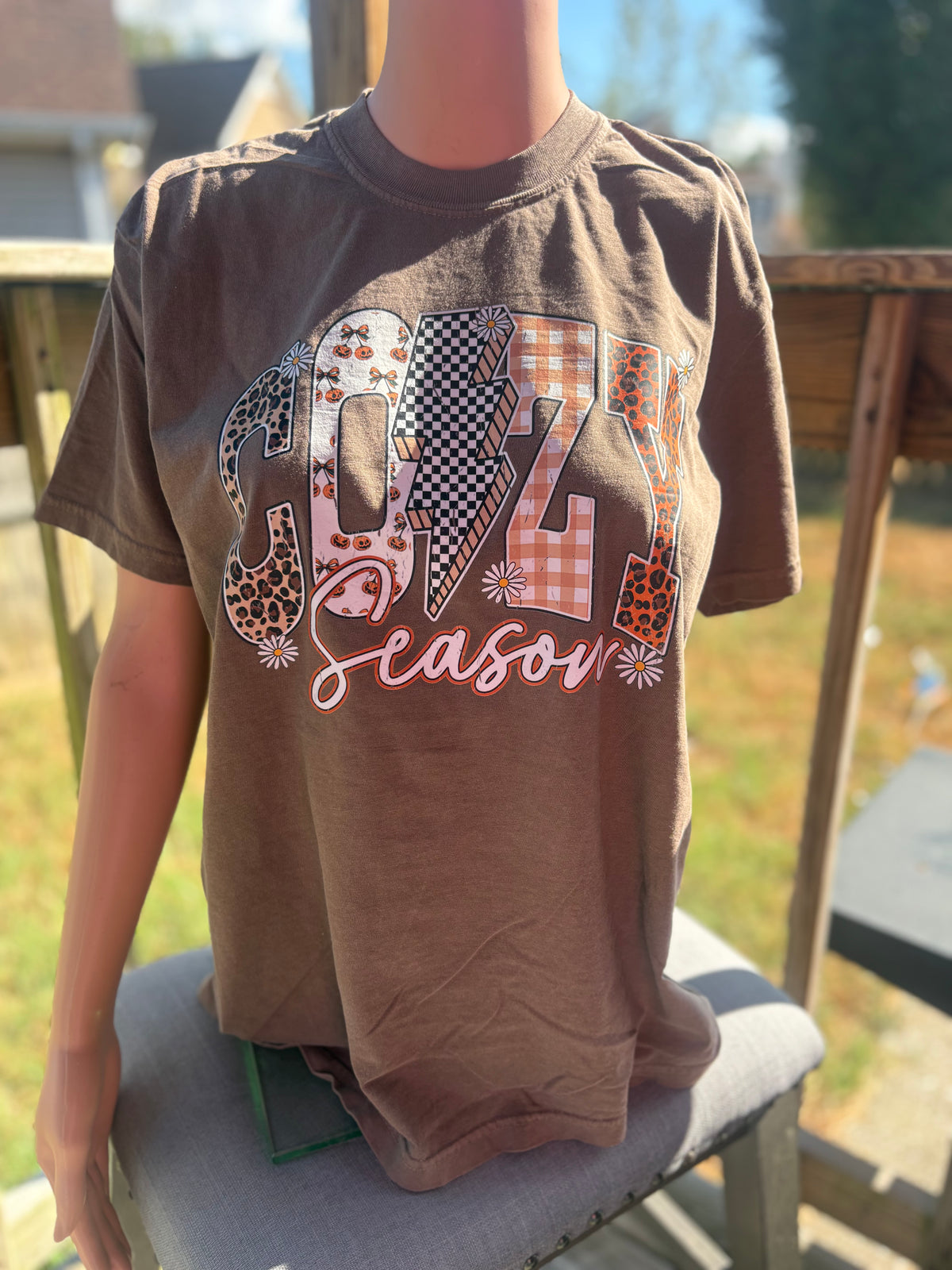 Cozy season fall tshirt