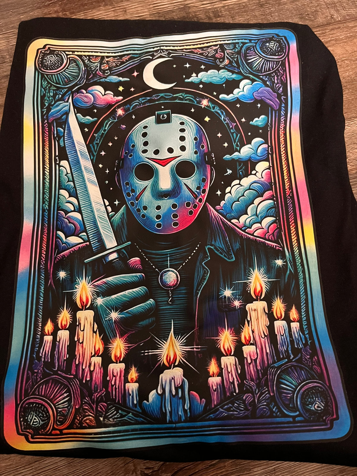 Jason tarot card tee