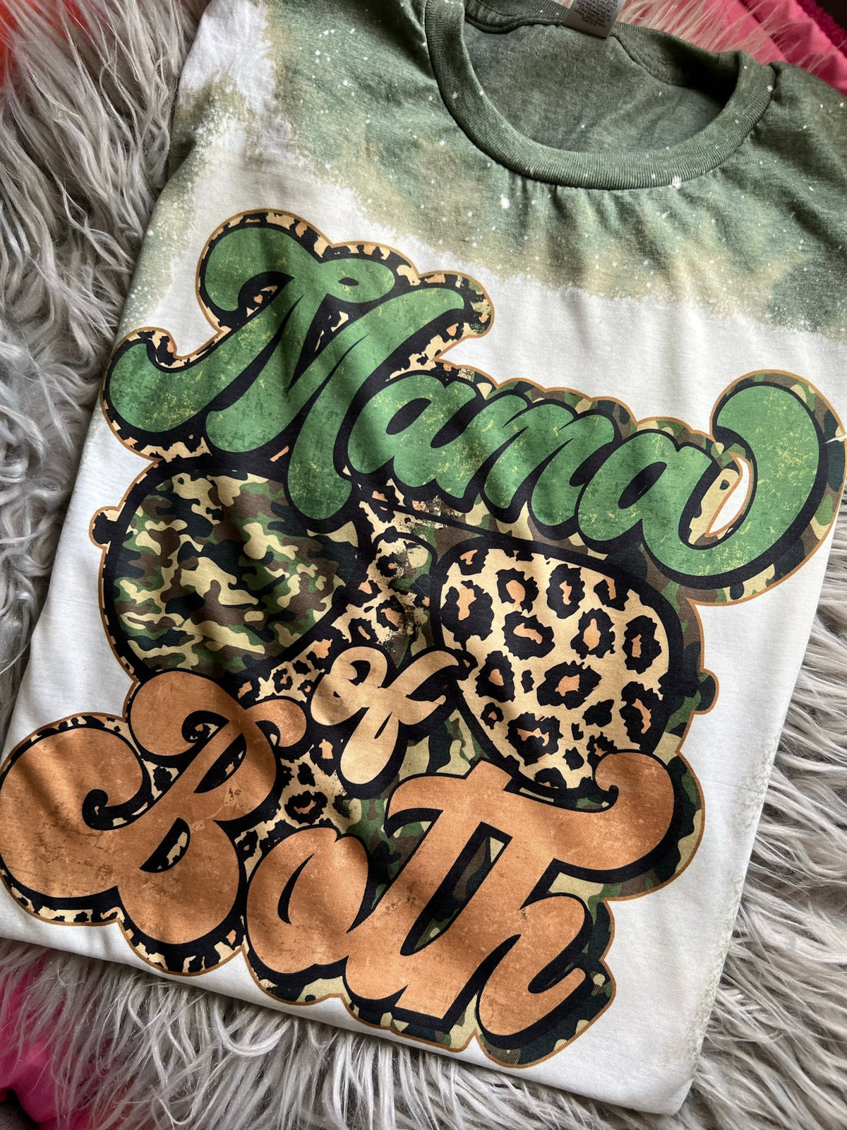 bleached mama of both tee