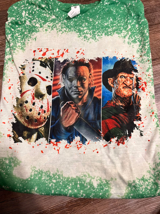 Horror bleached tee