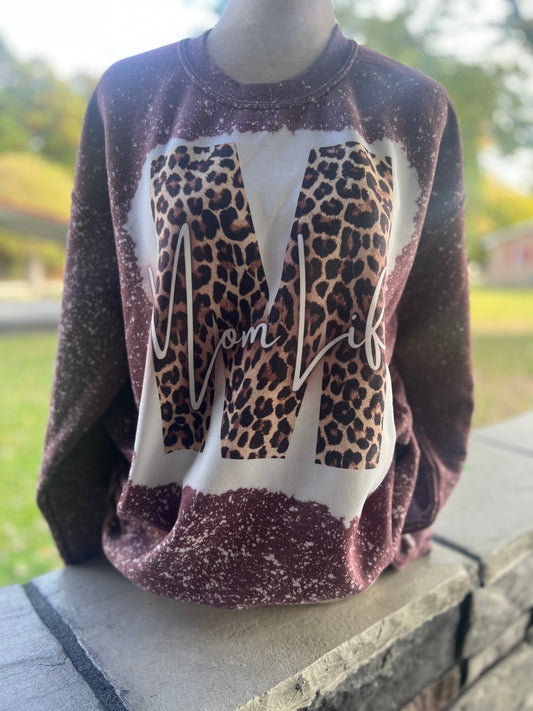 Mom life crewneck