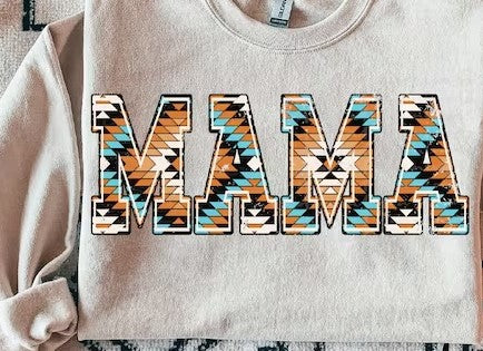 Mama Western Crewneck