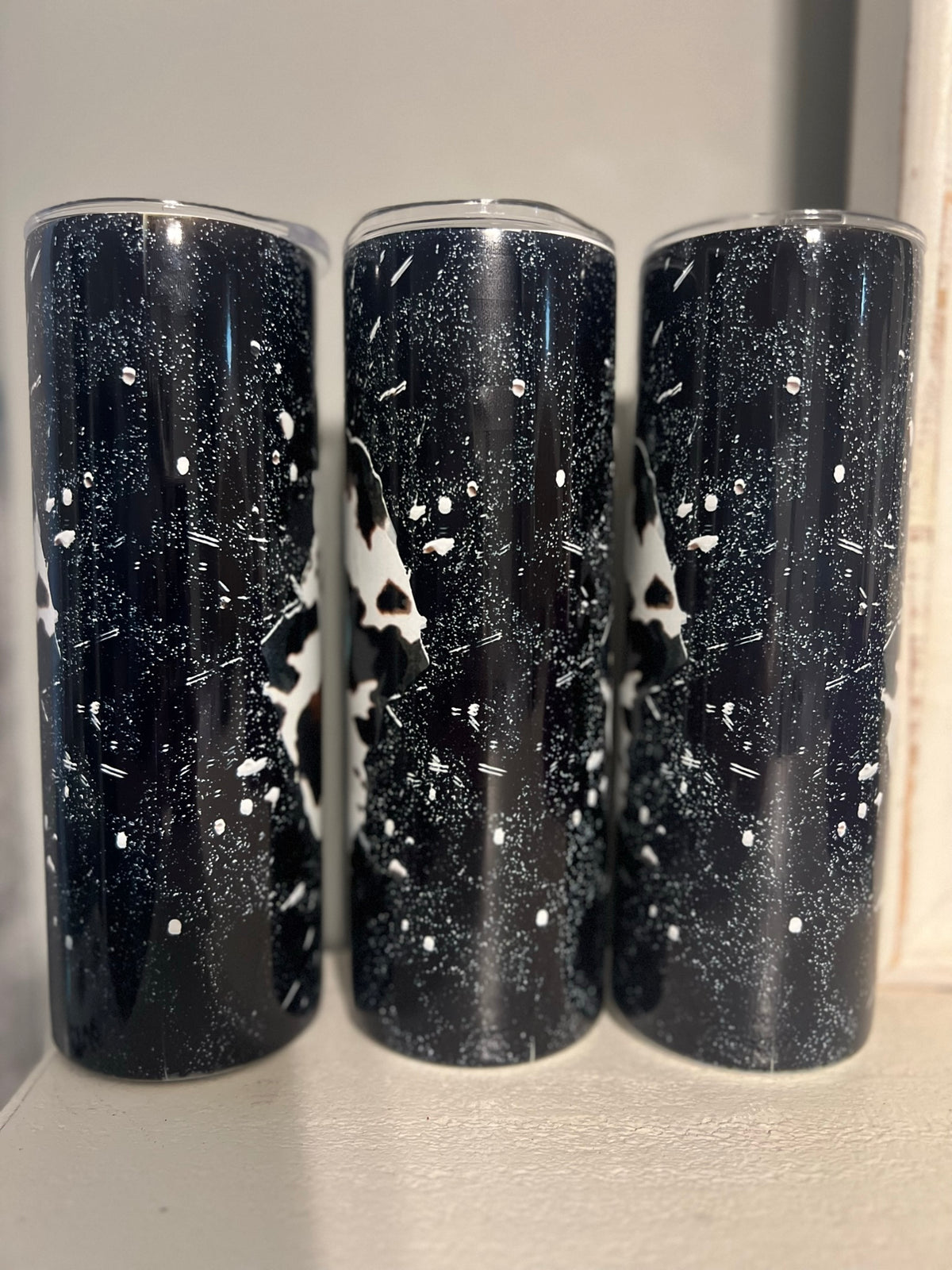 Mama Cowhide tumbler