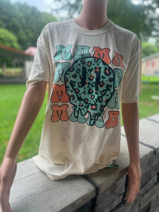 mama smiley tee