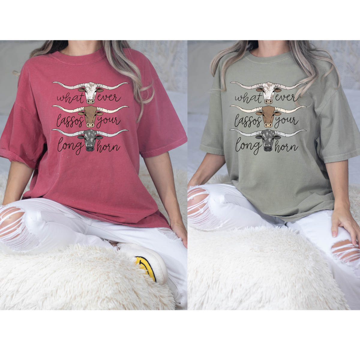 Whatever lassos Longhorn tee