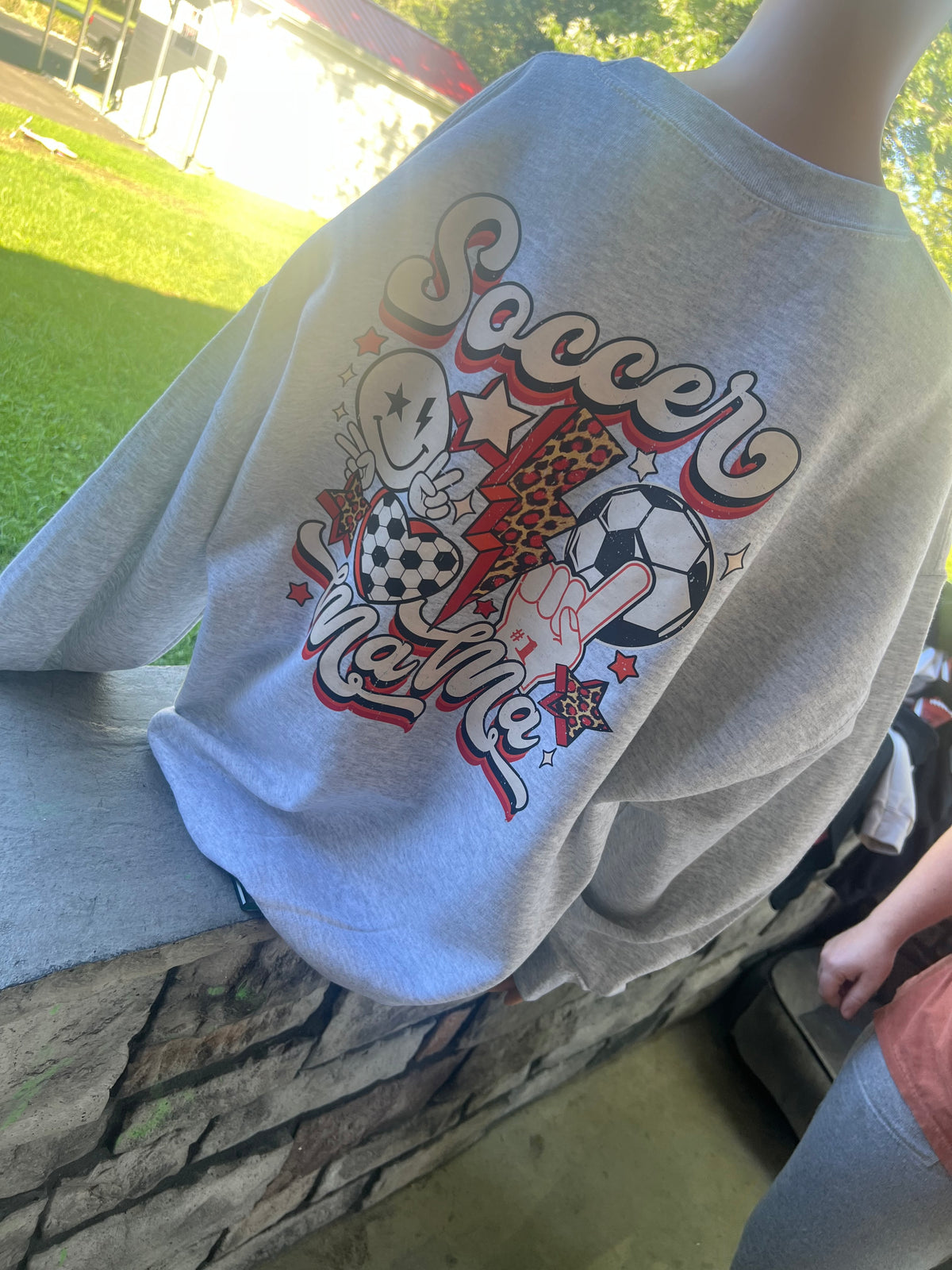Soccer mama crewneck